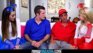 familyorgasm - mindful fathers caught their cheerleader bisex stepdaughters mackenzie mace sia lust brick danger tony cannon