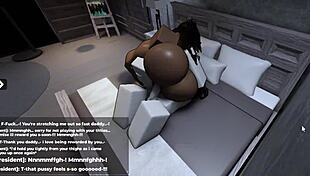 Roblox Thick Ebony Makes Me Play With Her Huge Tits