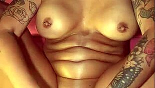 Dragon dildo stretches Max Ryan's pussy to squirting