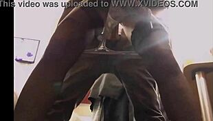 white slut in satin dress doggy style blowjob and rimming