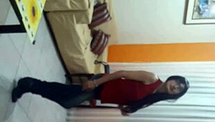 sexy and sweet crossdressing transsexual in lingerie outdoors