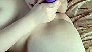 Girl With Big Ass Orgasms On Washing Machine And Vibrator