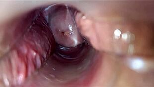 Intriguing sensations of pulsating orgasm inside vagina