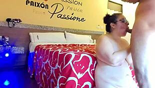 Chubby Latina Babysitter Screams In Bedroom With Big Tits