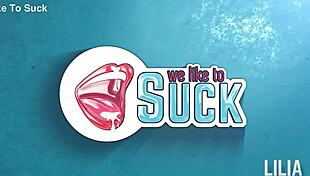 Tinder date takes messy cumshot on first date