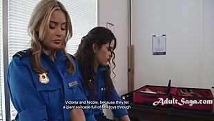 Customs People Are Anal To Say The Least - Casey Calvert Victoria Voxxx Nicole Aria!