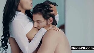 Sofi Ryan rides big cock in provocative cowgirl