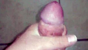 She indulges in solo self-pleasure