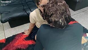 young girl came to study but left after session