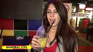 stepdads buddy dean spanks and spitroasts friends daughter ayda!