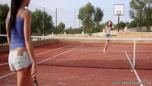 These Lustful Tennis Lesbians Are on the Court!