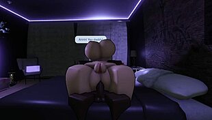 Roblox Goth Slut! Fucked by BBC Bull!