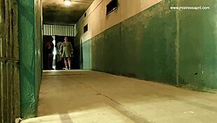 Mistress April pierces Rosie's pussy dominantly