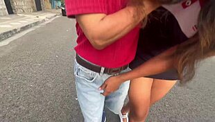 Fun Sex In Public Park With Whore Girlfriend And Horny Stranger