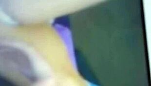 French slut Fanny toys wildly on webcam!