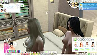 lesbian friends just having sex