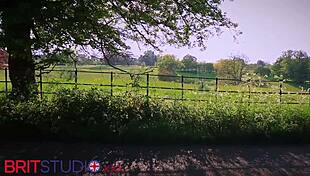 British nurse gives her patient an oily handjob!