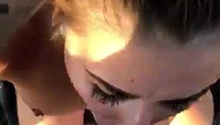 That blowjob was perfect, deepthroat and cum.