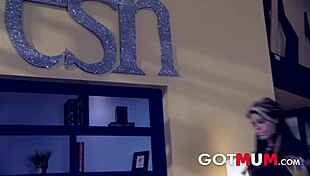 Two Milfs Take Care Of Businessmen With Licks And Cumshots