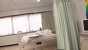 Oh wow, that innocent-faced petite nurse gets so close in bed for intense sex!