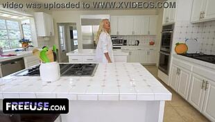 Stepson Rings Bell, MILF Stepmom Obeys Every Command In Freeuse Scenario.