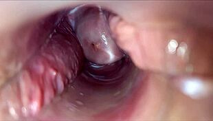 Intriguing sensations of pulsating orgasm inside vagina