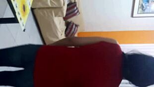 sexy and sweet crossdressing transsexual in lingerie outdoors