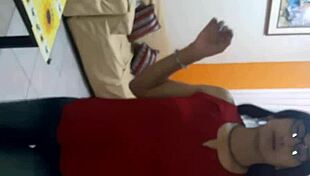 sexy and sweet crossdressing transsexual in lingerie outdoors