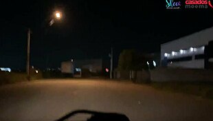 Dogging with cuckold and friend, almost caught 😏