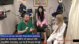 Alexandria Wu Undergoes Detailed Entrance Physical At Tampa University During Covid Protocol