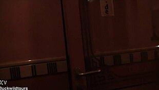 Tourist explores inside Pascha in Koln, Germany