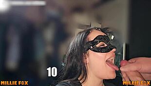 Mega cumshot compilation - milf swallows big loads of cum - millie fox