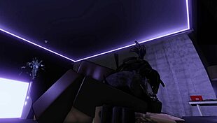 Roblox Goth Slut! Fucked by BBC Bull!