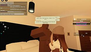 roblox porn blacked threesome anal