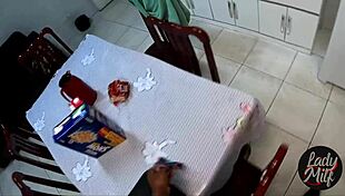 Husband Leaves Wife With Friend And Catches Them Fucking