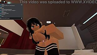Futa Fucks Slut in Roblox Condo
