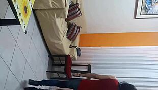 sexy and sweet crossdressing transsexual in lingerie outdoors