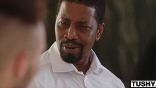 Tushy hottie Scarlett Alexis has intense double penetration orgasm