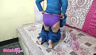 Stepson Sees Stepmom Changing Clothes, Fucks Her Hard