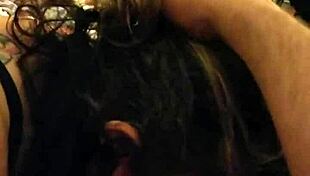 Dirty Slut Sucks Cock And Eats Ass