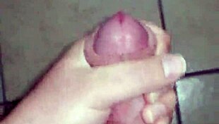 She indulges in solo self-pleasure