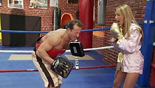 francesca felucci gets fucked in the ring after practice sqf