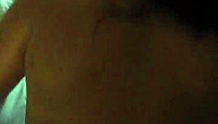 African beauty on all fours leaves super hot beach mark with her body