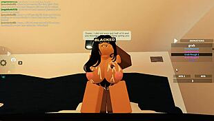 135 roblox porn blacked with rough anal and cowgirl riding 😈