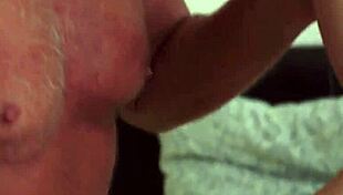 squirting teen gets fucked by grandpa in cowgirl