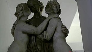 Horny Step Sisters Adriana Chechik and Kimber Woods Share Hot Lesbian Sex with 69 and Tribbing