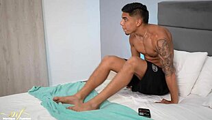 Perverted Stepson Fucks His Mature Stepmother Alone, Featuring Monique Fuentes And Jonaiker Cr In Intense Action.