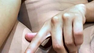 she looks innocent but she loves to masturbate her pussy every day