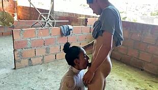 Fuck stepbrother on the terrace now!