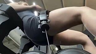 Intense Gym Training Fucking